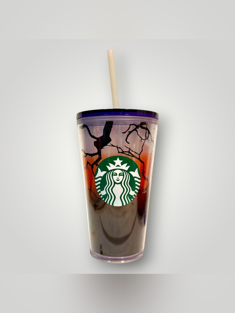 Starbucks Halloween 2022 Raven’s Perch Glow In Dark 16oz Tumbler- Unused